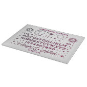 Spirit bord aangepaste naam snijplank (Hoek)