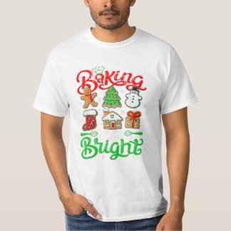Spirit Bright Donut Kerstmis T-shirt