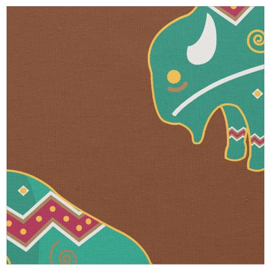 Spirit Buffalo Stof (Close Up)