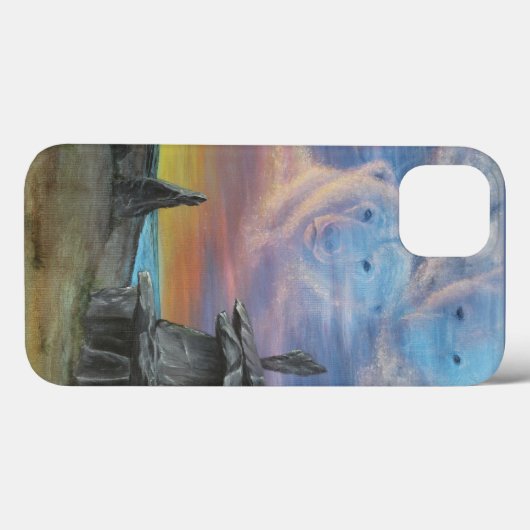 Spirit Case-Mate iPhone Case (Achterkant (horizontaal))