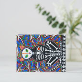 Spirit Cat Briefkaart (Staand voorkant)