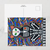 Spirit Cat Briefkaart (Voorkant / Achterkant)