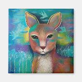 Spirit Cat Magneet (Voorkant)