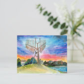 Spirit Catcher Briefkaart (Staand voorkant)