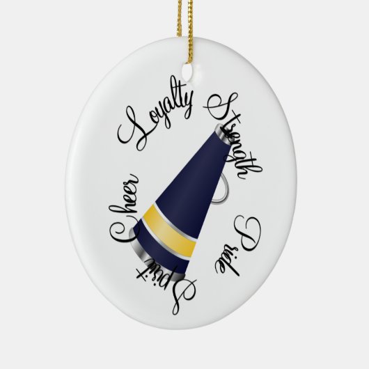 Spirit Cheerlead Custom Ornament (Rechts)