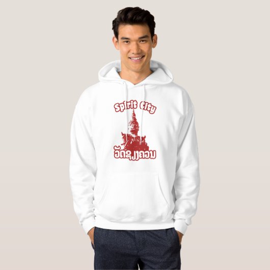 Spirit City - Wat Xieng Khuan, Vientiane, Laos Hoodie (Voorkant volledig)