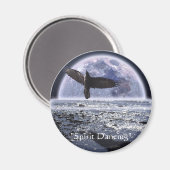 SPIRIT DANSEN ~ Kunstmagneet Magneet (Voorkant / Achterkant)