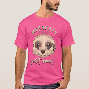 Spirit Dier Afrika Meerkat Schattige Meerkat T-shirt