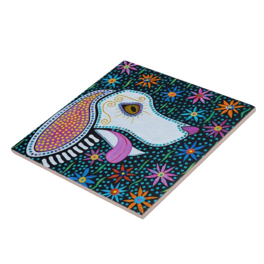 Spirit Dog Tegeltje (Zijkant)