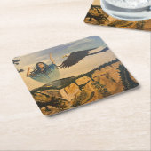 Spirit, door Gary Poling Kartonnen Onderzetters (Schuin)