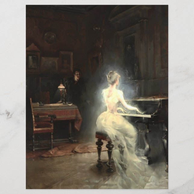 Spirit door George Roux 1885 Scrapbook Paper (Voorkant)