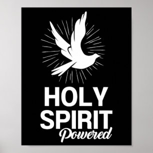 Spirit Dove aangedreven Christelijke geschenken vo Poster