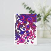 Spirit Dragon Briefkaart (Staand voorkant)