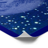 Spirit Dragons Yin-Yang Deep Space Fantasy Art Poster (Hoek)