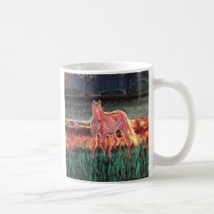 Spirit Dream Horse, gebilderd Koffiemok