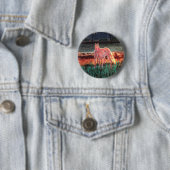 Spirit Dream Horse, gebilderd Ronde Button 5,7 Cm (In situ)