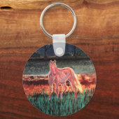 Spirit Dream Horse, gebilderd Sleutelhanger (Voorkant)