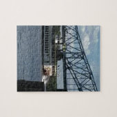 Spirit Dubuque op de Mississippi Legpuzzel (Horizontaal)