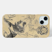 Spirit en bewustzijn Sepia Case-Mate iPhone Case (Achterkant (horizontaal))