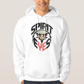 Spirit Eyes Hoodie – Bold Eagle Mascot Design for  (Voorkant)