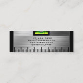 Spirit faux metallic mini visitekaartje (Achterkant)