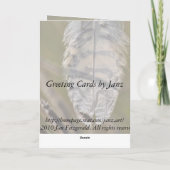 Spirit Feather Jubileum Kaart (Achterkant)