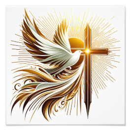 Spirit Fire embleem Foto Afdruk