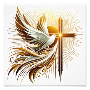 Spirit Fire embleem Foto Afdruk