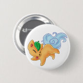 Spirit Fox Ronde Button 5,7 Cm (Voorkant /achterkant)
