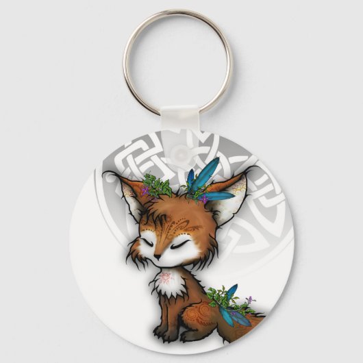 Spirit Fox Sleutelhanger (Voorkant)
