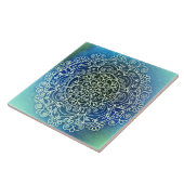 Spirit Garden Mandala Ceramic Photo Tile Tegeltje (Zijkant)