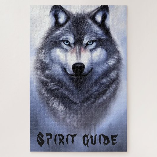 Spirit-geleiwolf Legpuzzel (Verticaal)