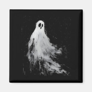 Spirit Ghost Horror Spooky Enge Halloween Grunge Magneet
