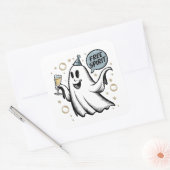 Spirit Ghost Square Sticker Set (Envelop)