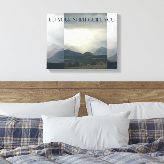 SPIRIT GUIDE CANVAS AFDRUK (Insitu (Slaapkamer))