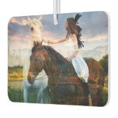 Spirit Guide Paarden en Meisje Luchtverfrisser (Links)