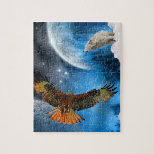 Spirit Guides Puzzle Legpuzzel (Verticaal)