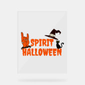 Spirit Halloween Acryl Bord (Voorkant)