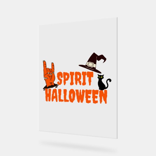 Spirit Halloween Acryl Bord (Hoek)