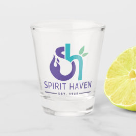 Spirit Haven Logo Shot Glass Glas