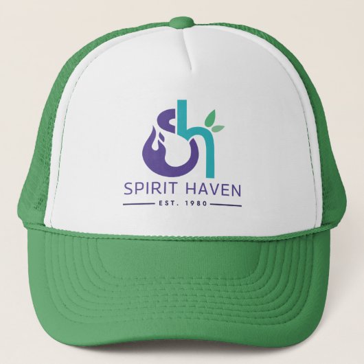 Spirit Haven Trucker Hoed Pet (Voorkant)