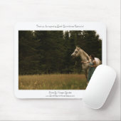 Spirit Horse and Woman Muismat (Met muis)