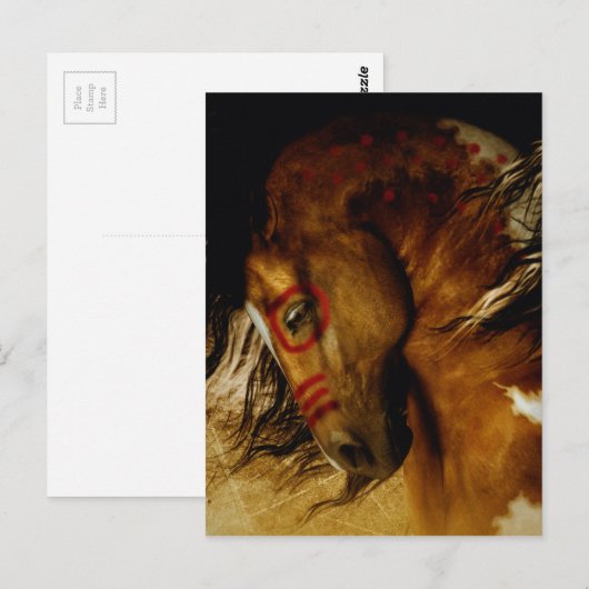 Spirit Horse Briefkaart (Voorkant / Achterkant)