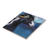 Spirit Horse equine tegels Tegeltje (Zijkant)