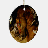 Spirit Horse Keramisch Ornament (Rechts)