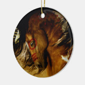 Spirit Horse Keramisch Ornament (Links)