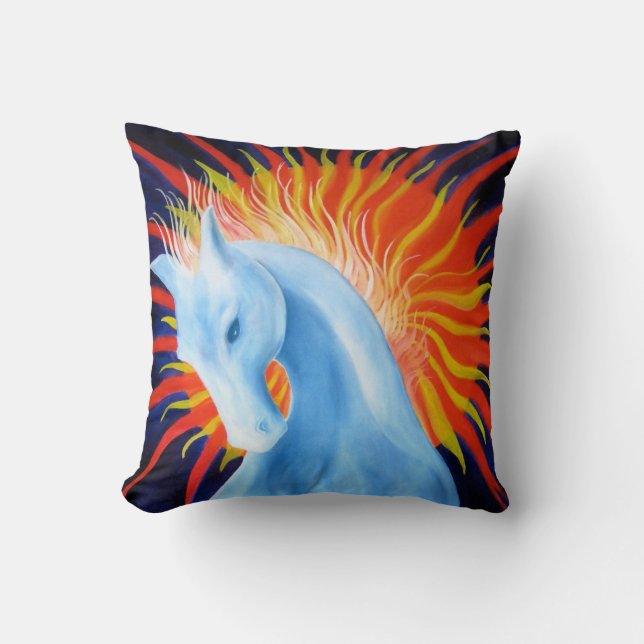 Spirit Horse Pillow Kussen (Voorkant)