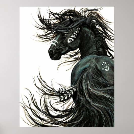 Spirit Horse van Bihrle Poster (Voorkant)