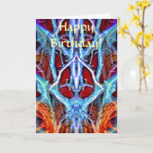 SPIRIT IN DE BOOM KAART (Gele Bloem)