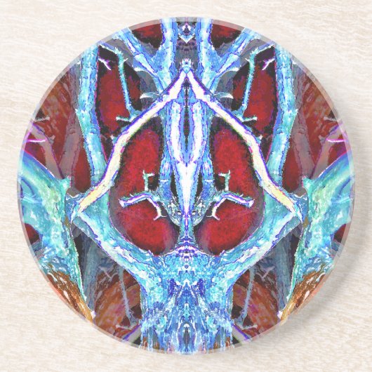 SPIRIT IN DE BOOM ZANDSTEEN ONDERZETTER (Voorkant)